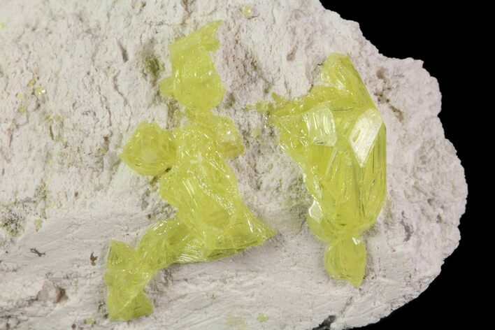 Sulfur Crystal Clusters on Matrix - Nevada #69145